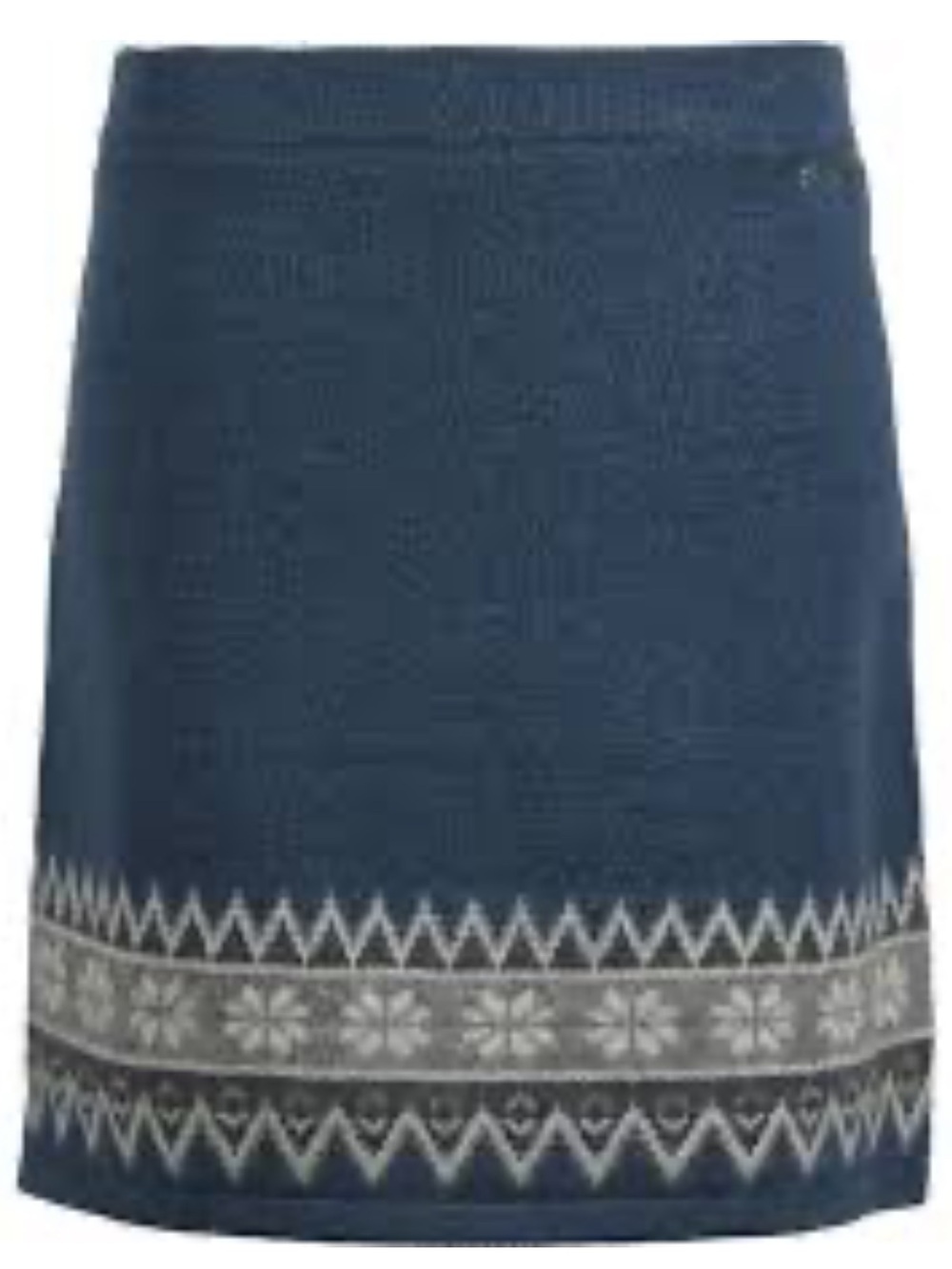 SKHOOP Lambswool Scandinavian Knee Skirt